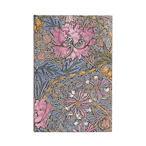 paperblanks-morris-pink-honeysuckle-mini-notizbuch-liniert-hardcover-mit-elastik image 5
