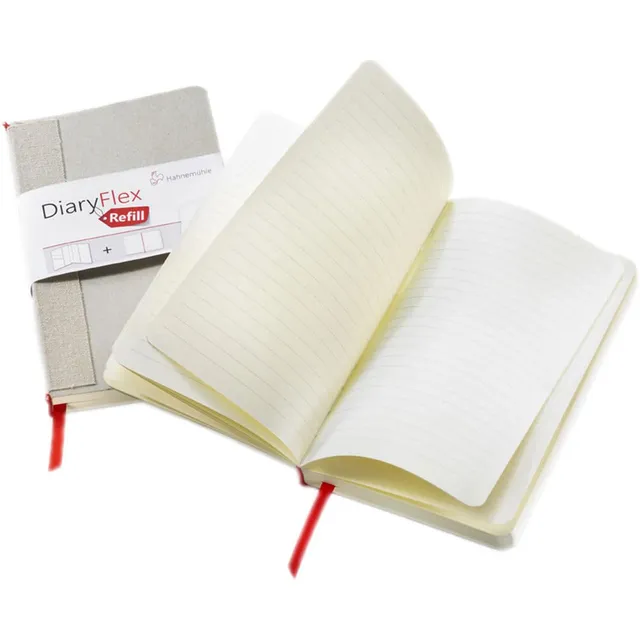 hahnem-hle-diaryflex-refill-nachf-llheft-blanko-100-g-m-18-2-x-10-4-cm-80-blatt image 1