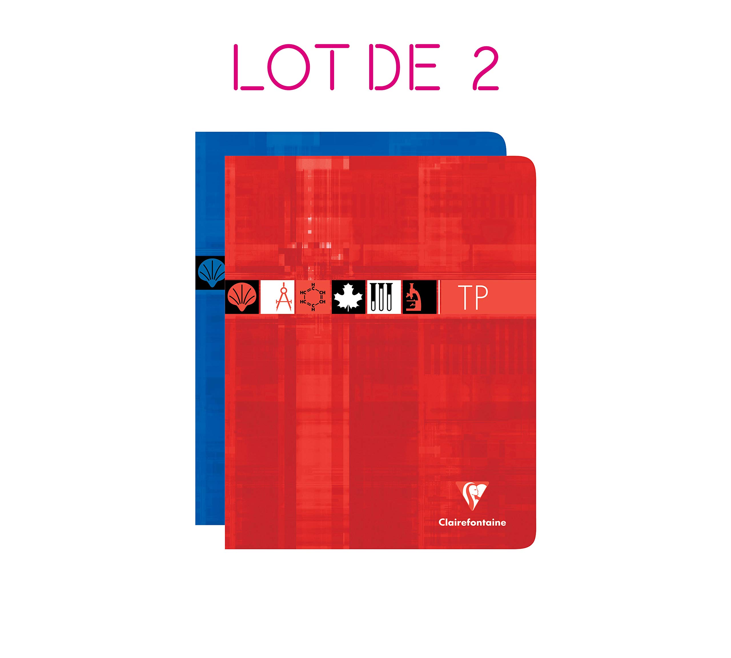 clairefontaine-37227amzc-2-hefte-17x22-cm-40-blatt-sey-s-blanko-90g-sortiert image 2