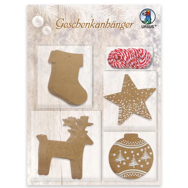ursus-geschenkanh-nger-weihnachten-1-41300001f-20-st-ck-kraftkarton-3-m-kordel-4 image 1