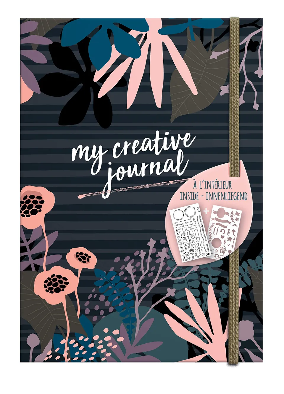 clairefontaine-97404c-my-creative-journal-heft-din-a5-dot-90-g-m-208-seiten-myst image 1