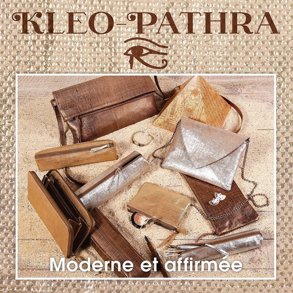 clairefontaine-kleo-pathra-410036c-flach-penale-aus-lammleder-22x11-cm-bronze image 5