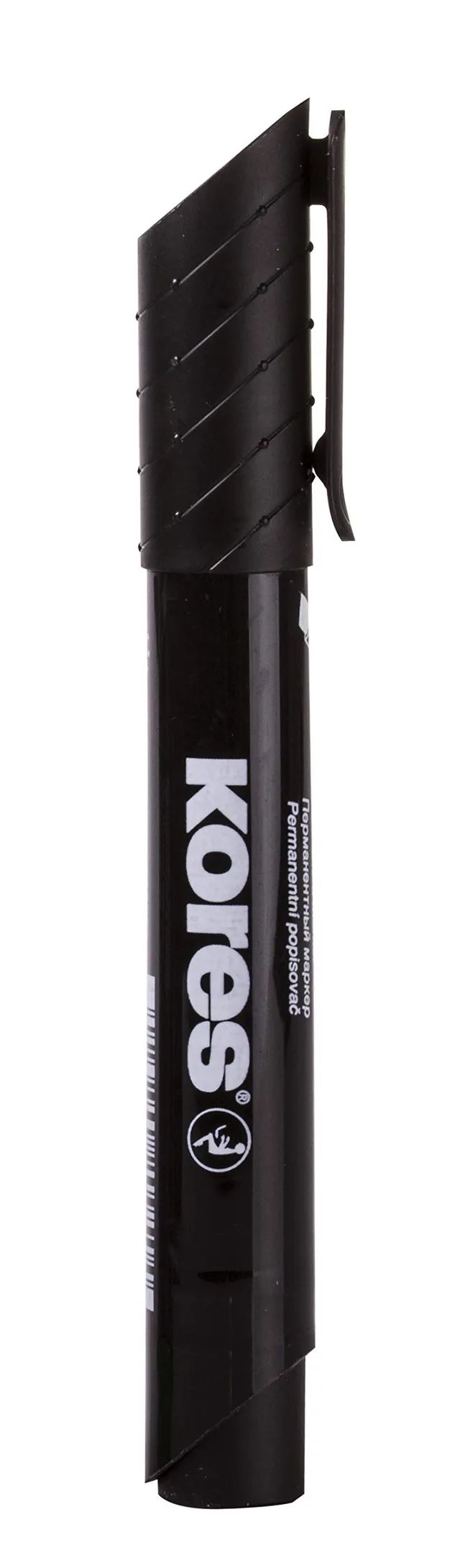 kores-k-marker-xp2-permanent-marker-schwarz-keilspitze-12-st-ck image 1