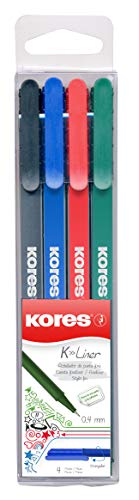 kores-k-liner-fineliner-0-4-mm-4er-pack-farbig-dreieckig image 7