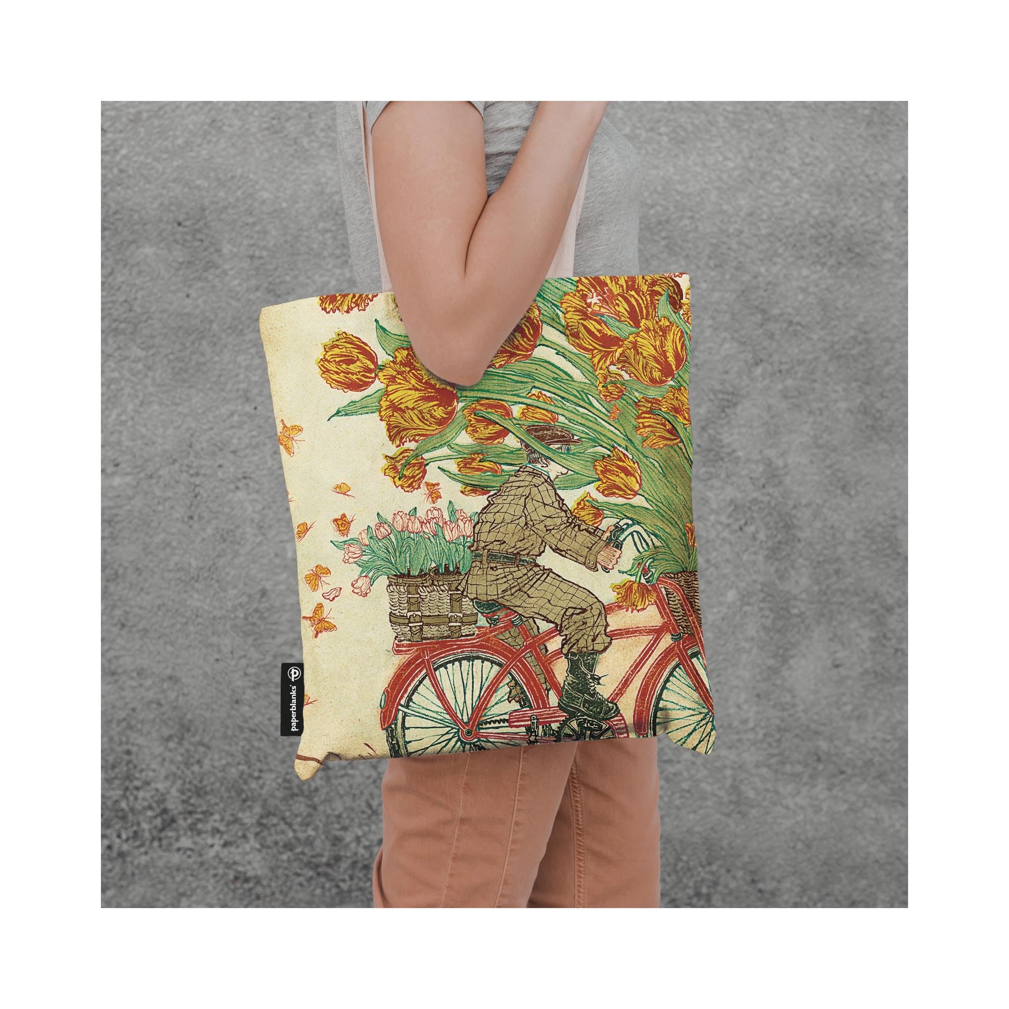 paperblanks-holland-spring-living-with-yuko-canvas-bag-stoffsack image 3