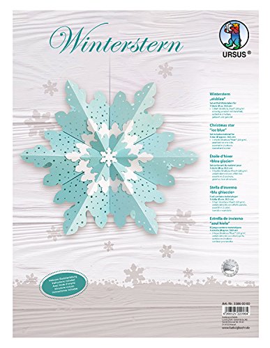 ursus-33860000-winterstern-eisblau-bastelset-f-r-1-stern-ca-30-5-cm-durchmesser- image 5
