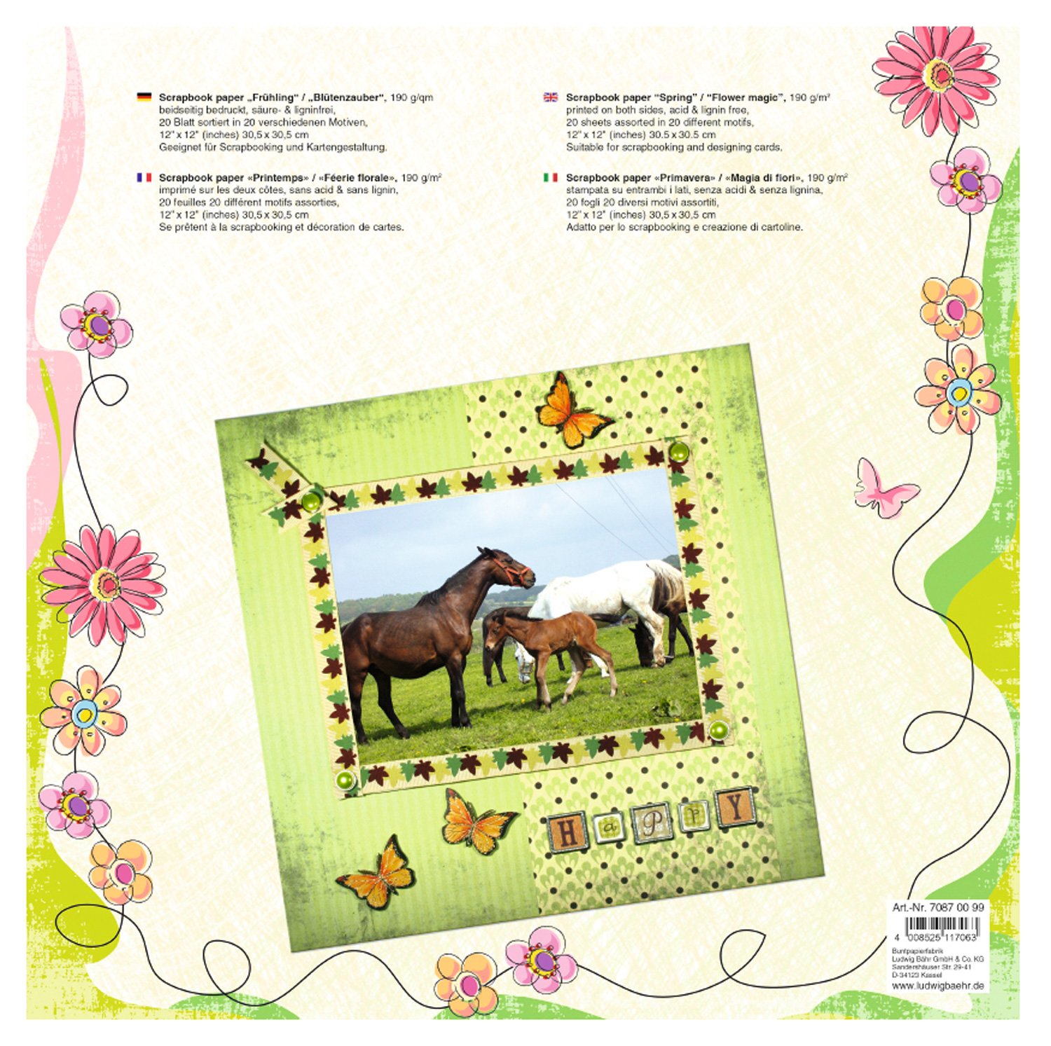 ursus-70870099-scrapbook-paper-block-fr-hling-bl-tenzauber-30-5-x-30-5-cm-190-g- image 2