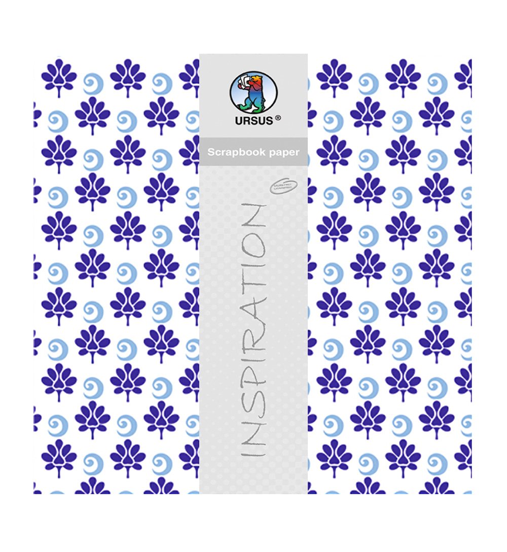 ursus-lotta-2-scrapbook-papier-30-5-x-30-5-cm-motiv-125-5-blatt-designkarton image 1