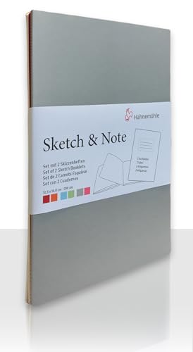 hahnem-hle-sketch-note-grey-pink-bundle-din-a6-125-g-m-2-x-20-blatt image 6