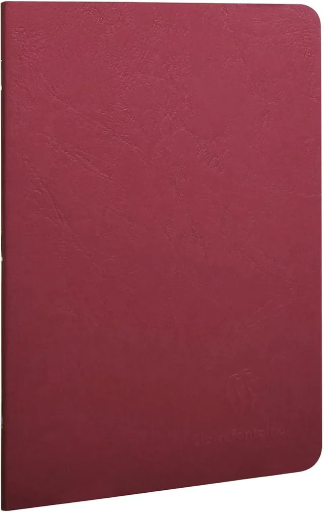 clairefontaine-age-bag-733162c-heft-din-a5-liniert-90-g-m-rot image 1
