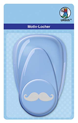 ursus-19450087-motivlocher-maxi-schnurrbart-blau-50-8-mm-f-r-160-220-g-qm image 3