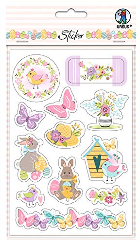 ursus-sticker-s-es-osterfest-selbstklebende-papier-aufkleber-ostern-56-st-ck image 7
