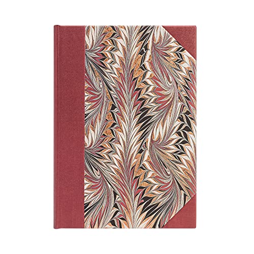 paperblanks-rubedo-cockerell-marbled-paper-midi-notizbuch-blanko-hardcover image 4