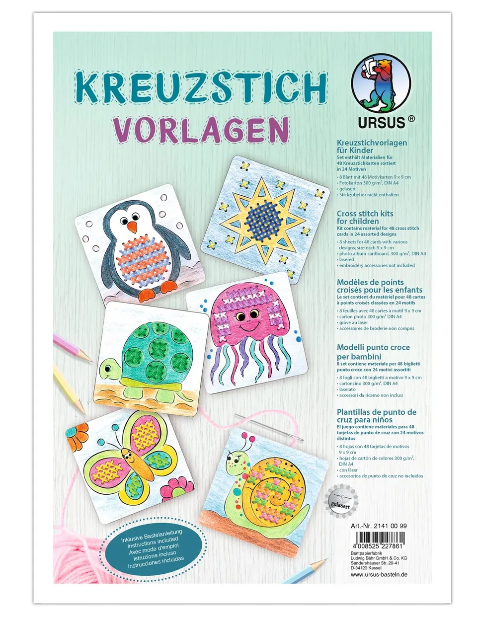 ursus-kreuzstichvorlagen-21410099-48-karten-9x9-cm-24-motive image 1