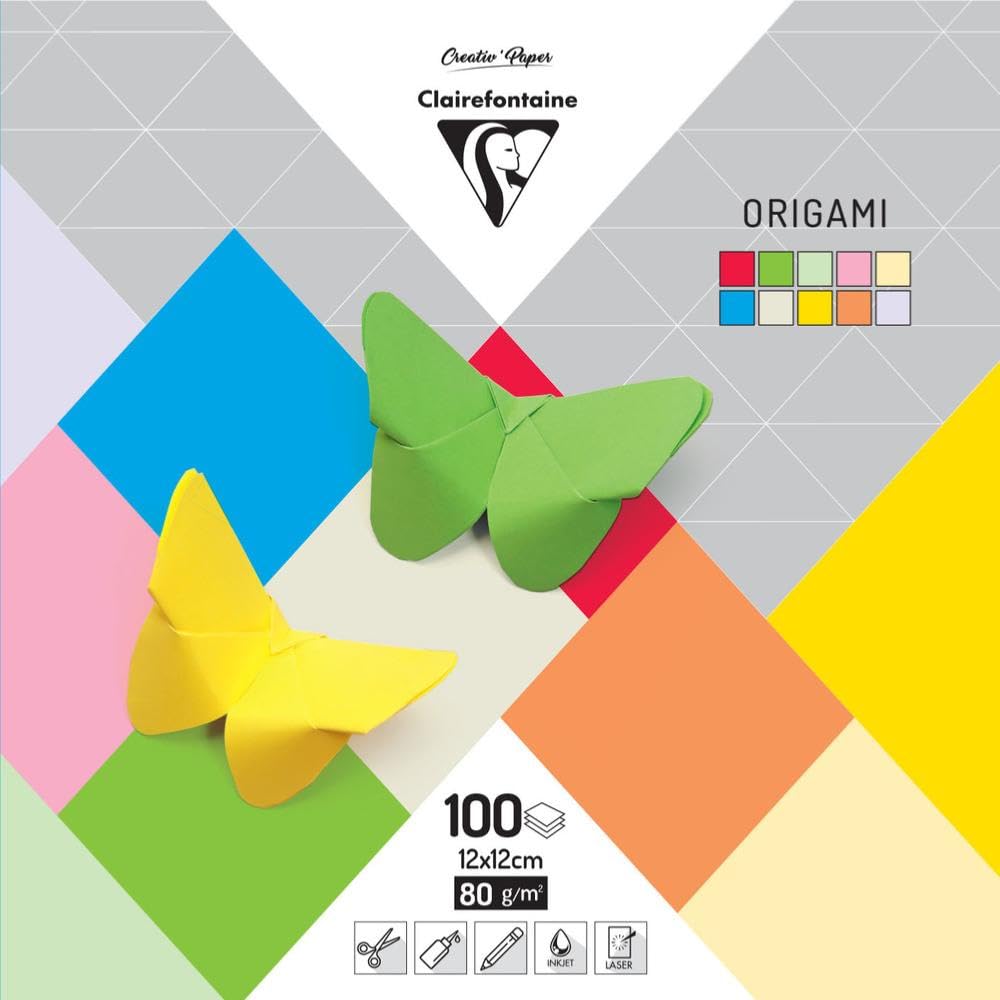 clairefontaine-goldline-origamipapier-20-x-20-cm-80-g-100-blatt-neon image 4