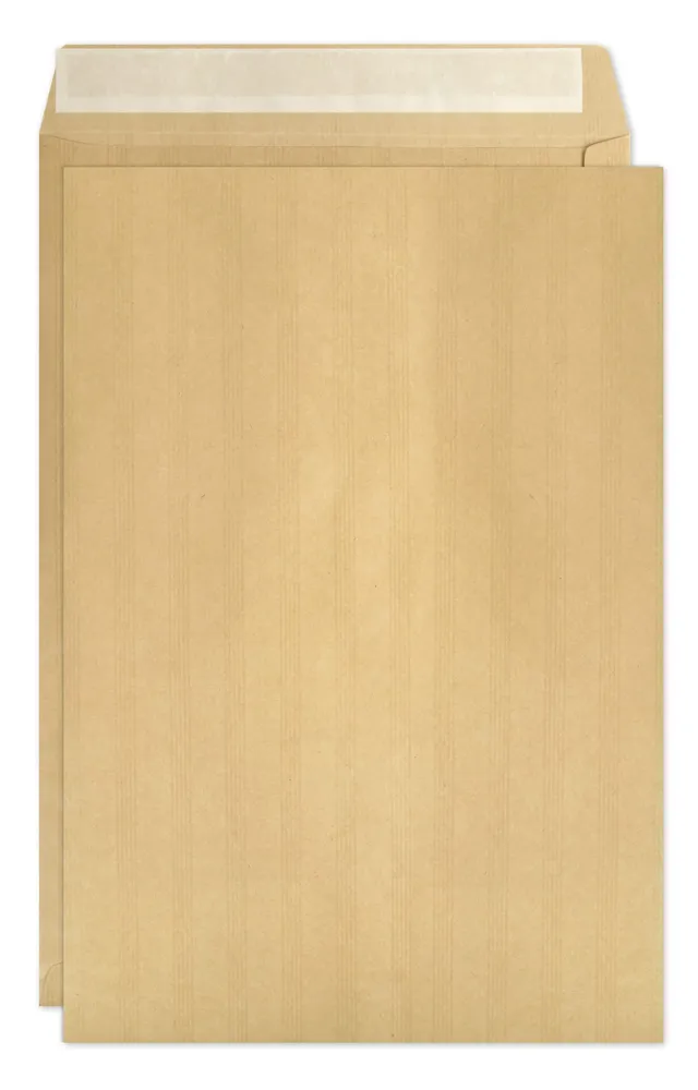 clairefontaine-7758c-versandtaschen-kraftbraun-e4-280x400-mm-selbstklebend-120g- image 1