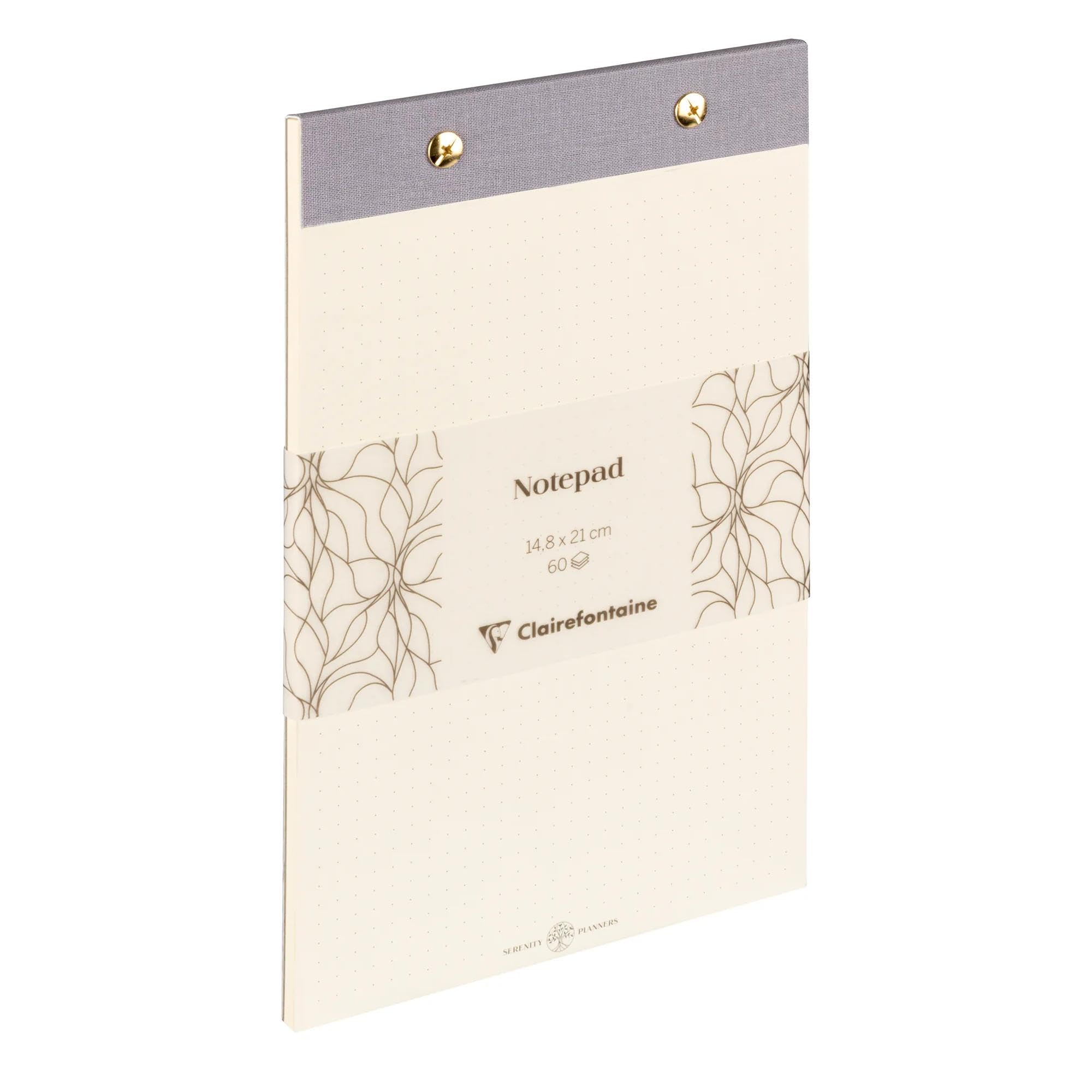 clairefontaine-inspire-116093c-notizblock-din-a5-punktkariert-60-blatt-elfenbein image 1