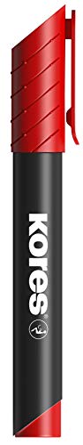 kores-k-marker-xp2-permanent-marker-rot-keilspitze-12-st-ck image 5