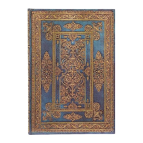 paperblanks-blue-luxe-luxe-design-midi-journal-liniert-hardcover-mit-gummiband image 5