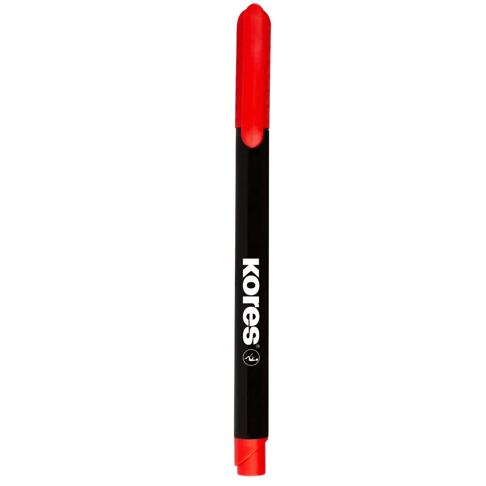 kores-k-marker-p1-permanent-marker-rot-faserspitze-fein-12-st-ck image 1