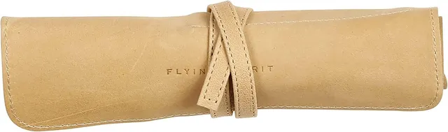 clairefontaine-flying-spirit-rollm-ppchen-rund-aus-lammleder-26-7-x-20-5-cm-beig image 1
