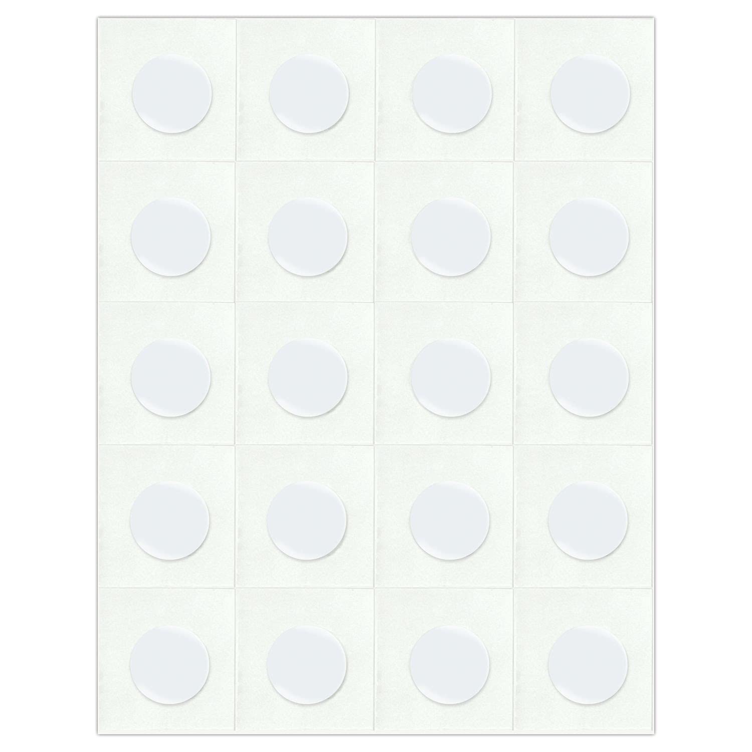 ursus-44060000-doppelseitige-klebepunkte-13-mm-100-st-ck-transparent-permanent image 2