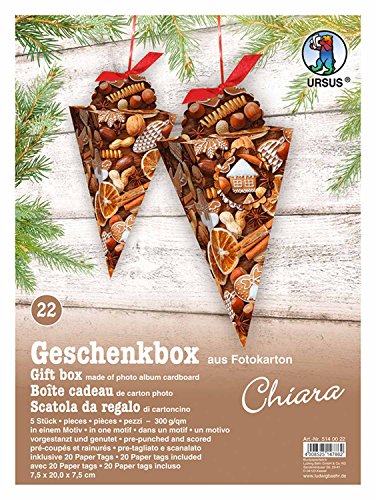 ursus-5140022-geschenkbox-chiara-weihnachten-5-st-ck-mit-20-paper-tags image 3