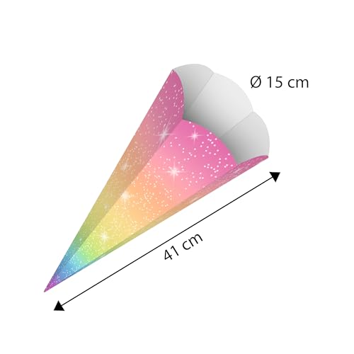 ursus-996-00-02f-schult-ten-regenbogen-5-st-ck-bastel-rohlinge-41-cm-6-eckig image 8