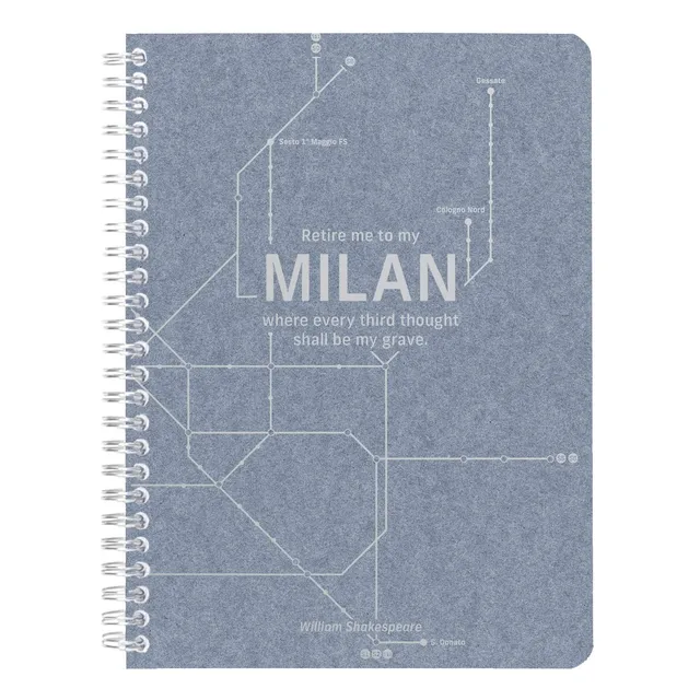 clairefontaine-83536c-notizheft-jeans-metro-a5-74-blatt-liniert-mit-doppelspiral image 1