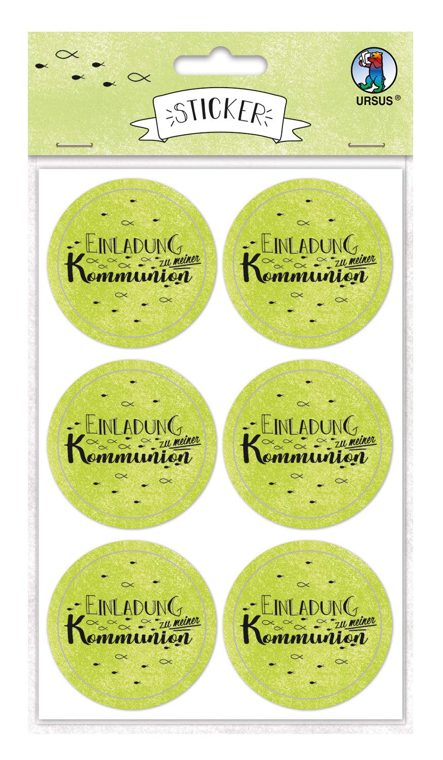 ursus-59510004f-sticker-einladung-zu-meiner-konfirmation-flieder-24-st-ck-selbst image 7