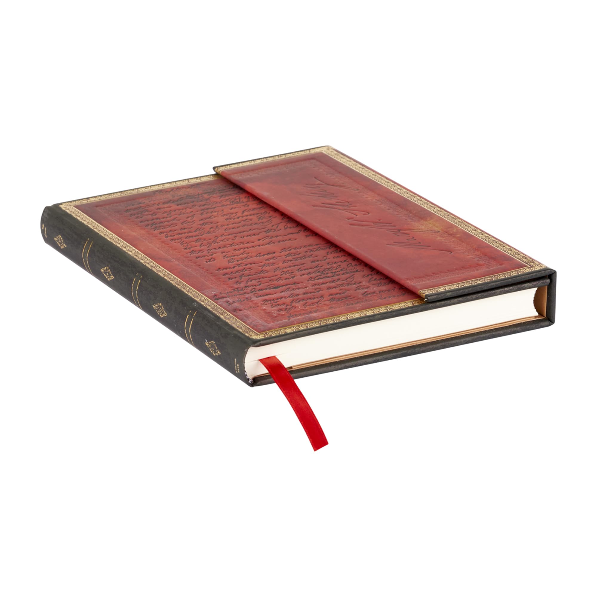 paperblanks-mary-shelley-frankenstein-midi-journal-liniert-mit-klappumschlag image 3