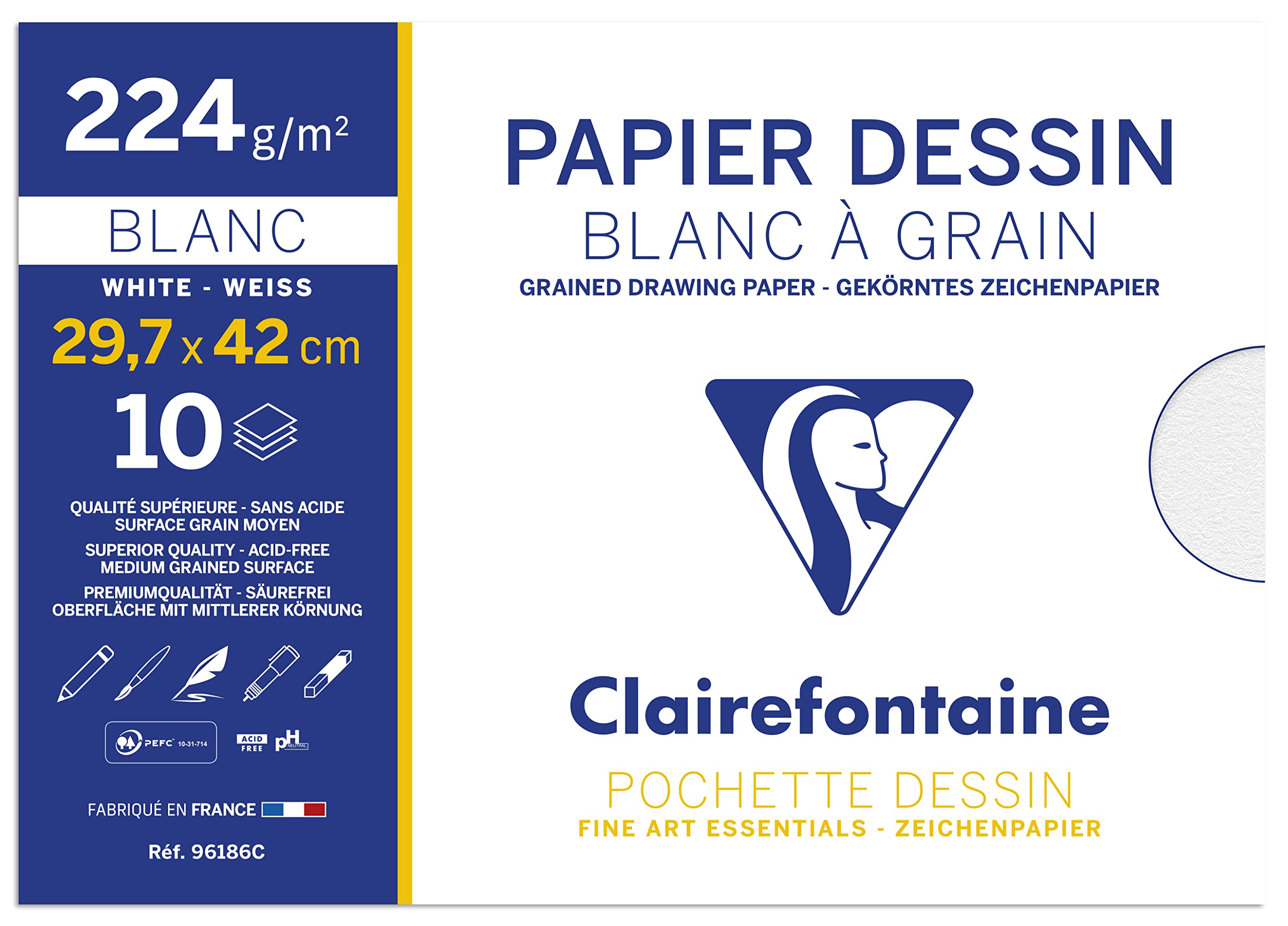 clairefontaine-zeichenpapier-mappe-din-a4-24x32-cm-180g-gek-rnt-12-b-gen image 5