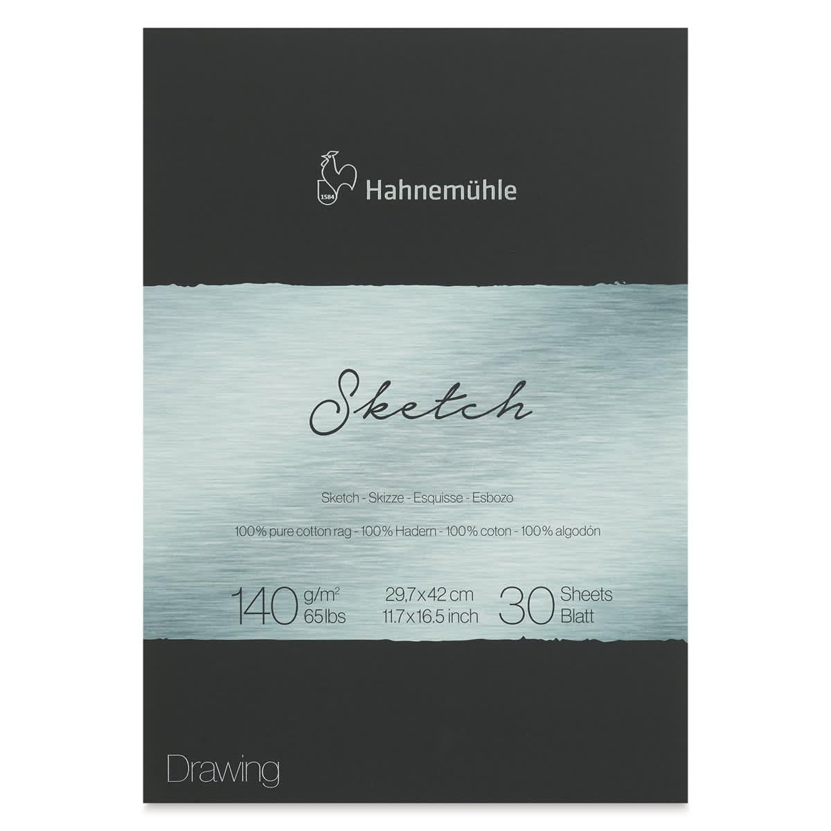 hahnem-hle-the-collection-sketch-skizzenblock-din-a5-100-baumwolle-140-g-m-30-bl image 4
