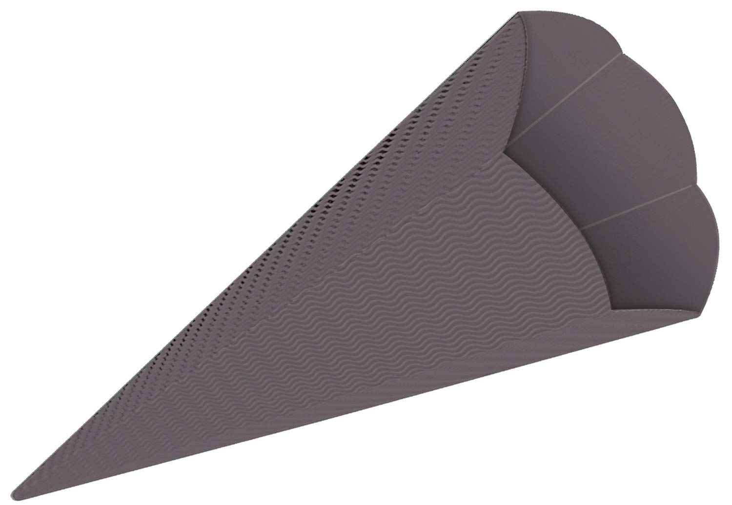 ursus-9840082-schult-ten-rohlinge-3d-uni-dunkelgrau-68-cm-5-st-ck image 1