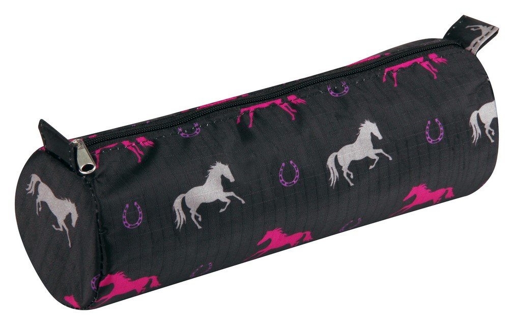 clairefontaine-8523c-schlamperm-ppchen-fantasy-pferde-baumwolle-rund-7-x-22-cm image 1