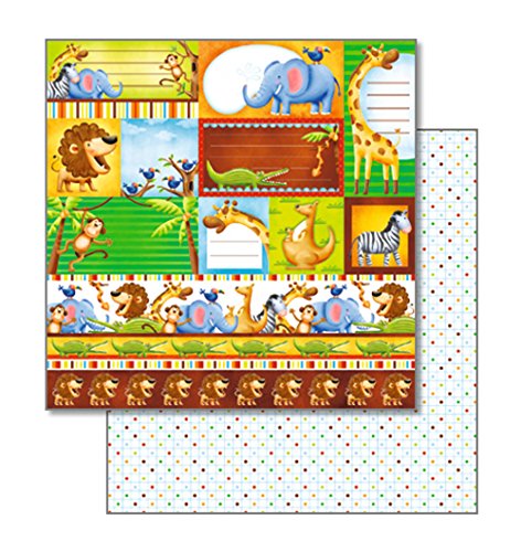 ursus-premium-glitter-scrapbook-paper-703000190-zoo-designkarton-30-5-x-30-5-cm- image 4