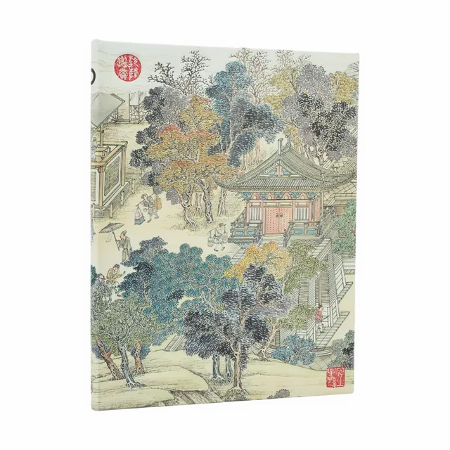 paperblanks-golden-age-of-prosperity-notizbuch-ultra-blanko-hardcover-mit-gummib image 1