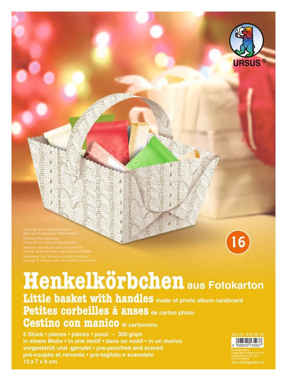 ursus-henkelk-rbchen-strickmuster-13x7x9-cm-5er-set-aus-fotokarton image 1