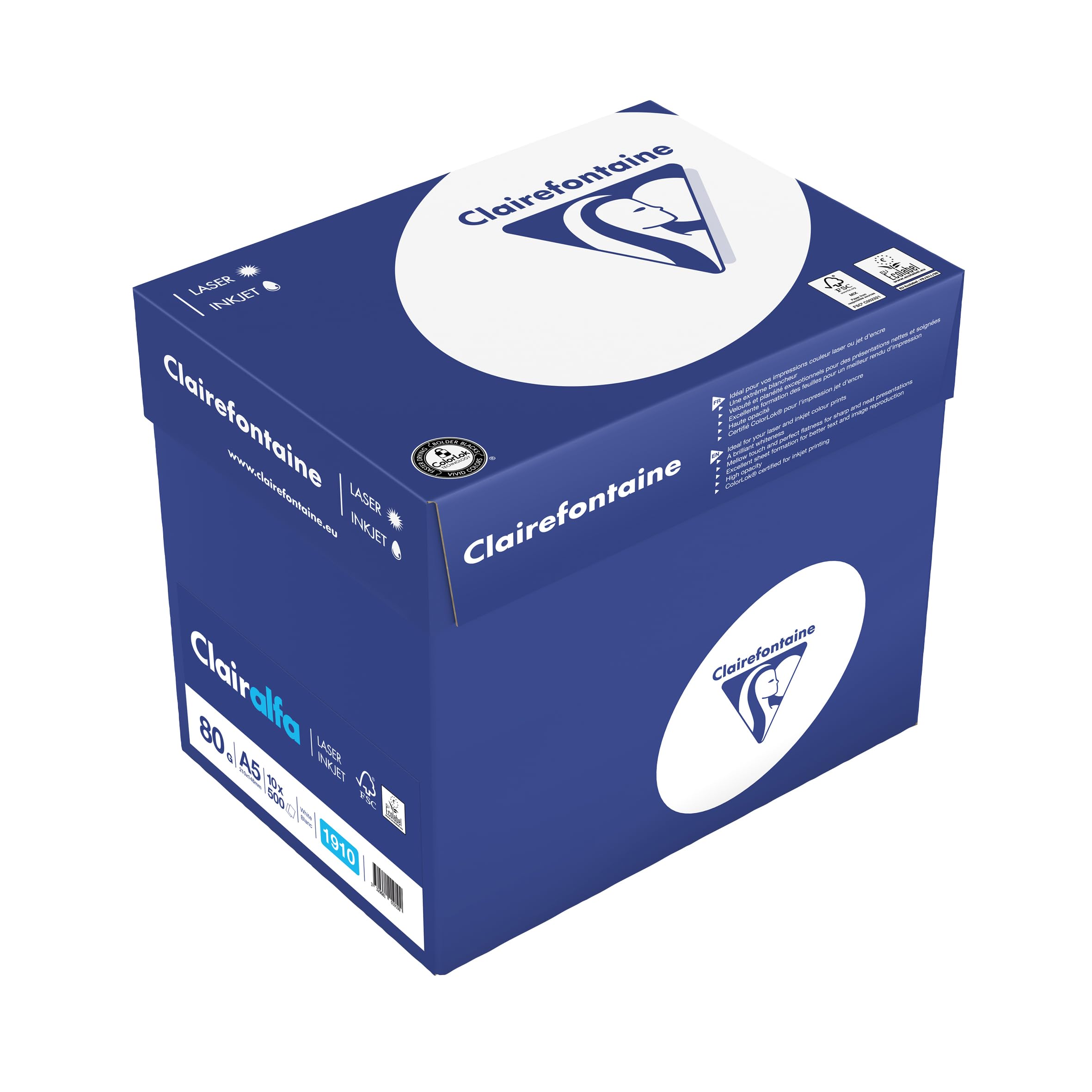 clairefontaine-clairalfa-druckerpapier-din-a4-80g-extrawei-karton-mit-7-x-200-bl image 7