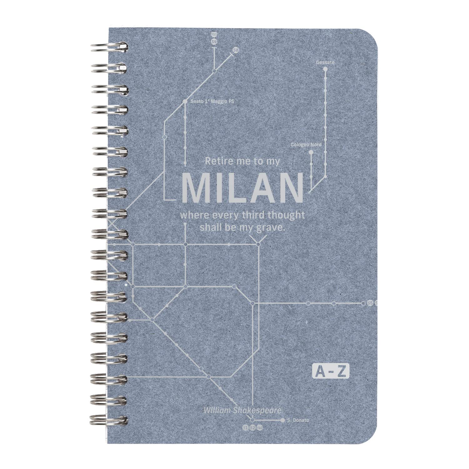 clairefontaine-jeans-metro-adressbuch-11x17-cm-50-blatt-liniert-doppelspirale image 1