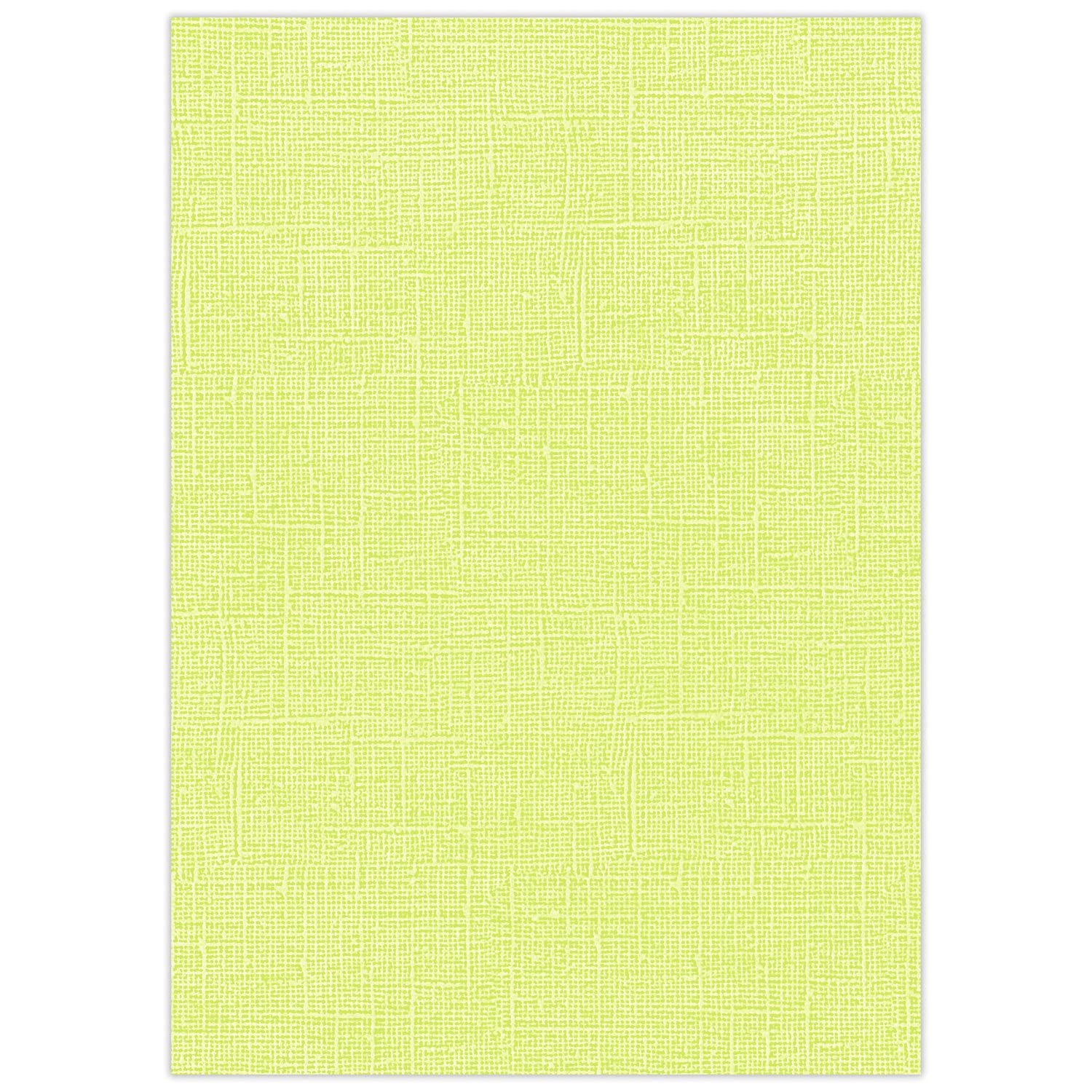 ursus-bastelkarton-struktura-vintage-1-limette-220-g-qm-din-a4-25-blatt image 1