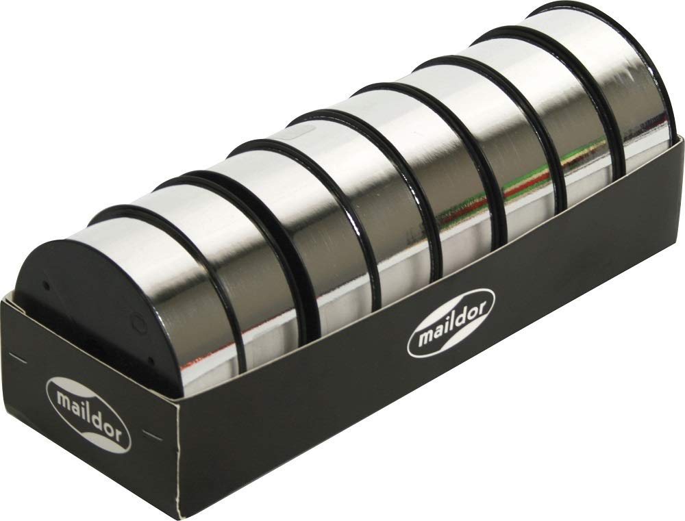 clairefontaine-geschenkband-spule-gl-nzend-25m-x-10mm-rot-metallic-effekt image 3