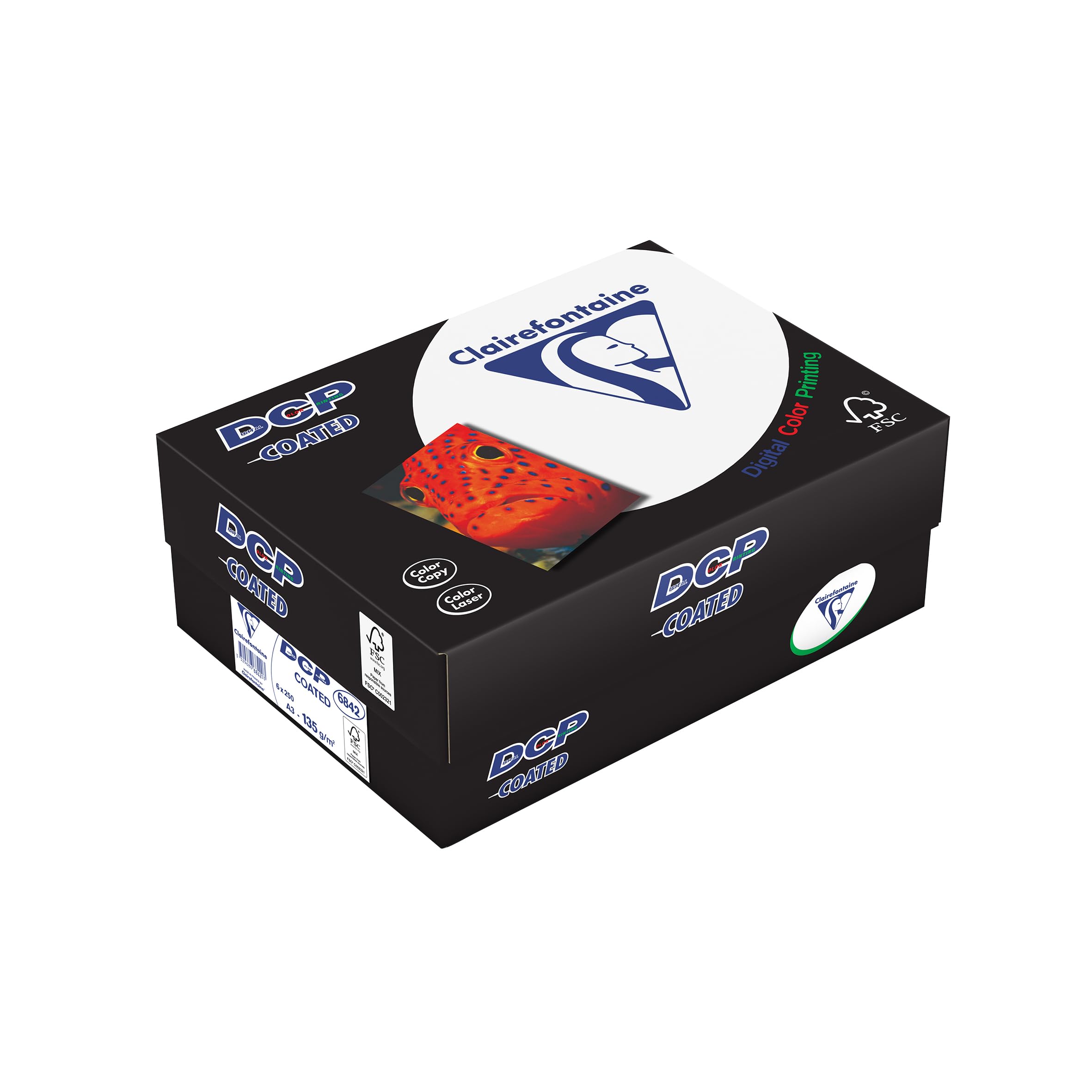 clairefontaine-6841c-druckerpapier-dcp-coated-din-a4-135g-beidseitig-gl-nzend-ka image 5