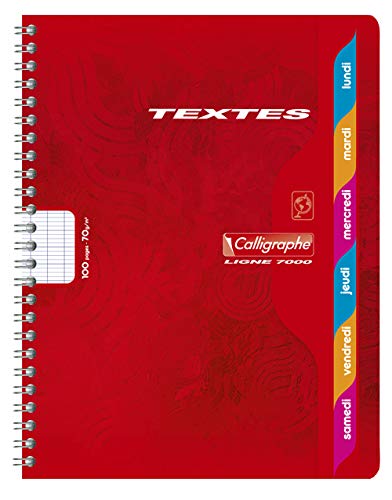 calligraphe-352360c-hausaufgabenheft-17x22cm-70g-10er-pack-spiralbindung image 8