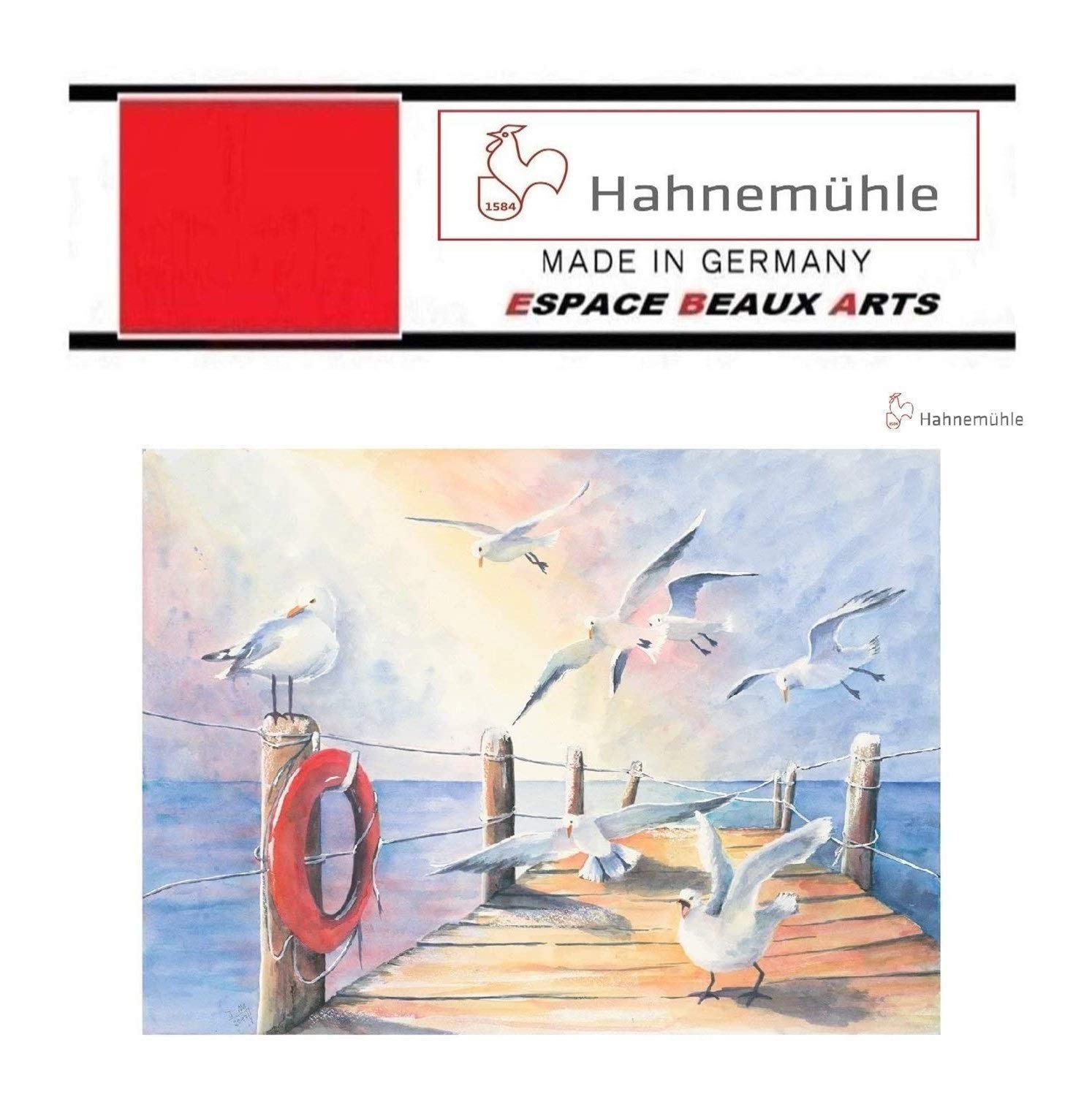 hahnem-hle-expression-aquarellblock-24-x-30-cm-300-g-m-100-baumwolle-20-blatt image 4