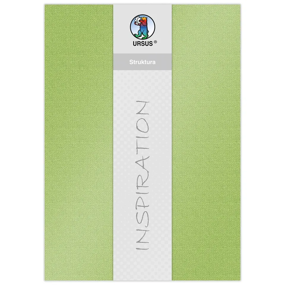 ursus-struktura-pearl-1-bastelkarton-kiwi-220-g-qm-23-x-33-cm-5-blatt image 1