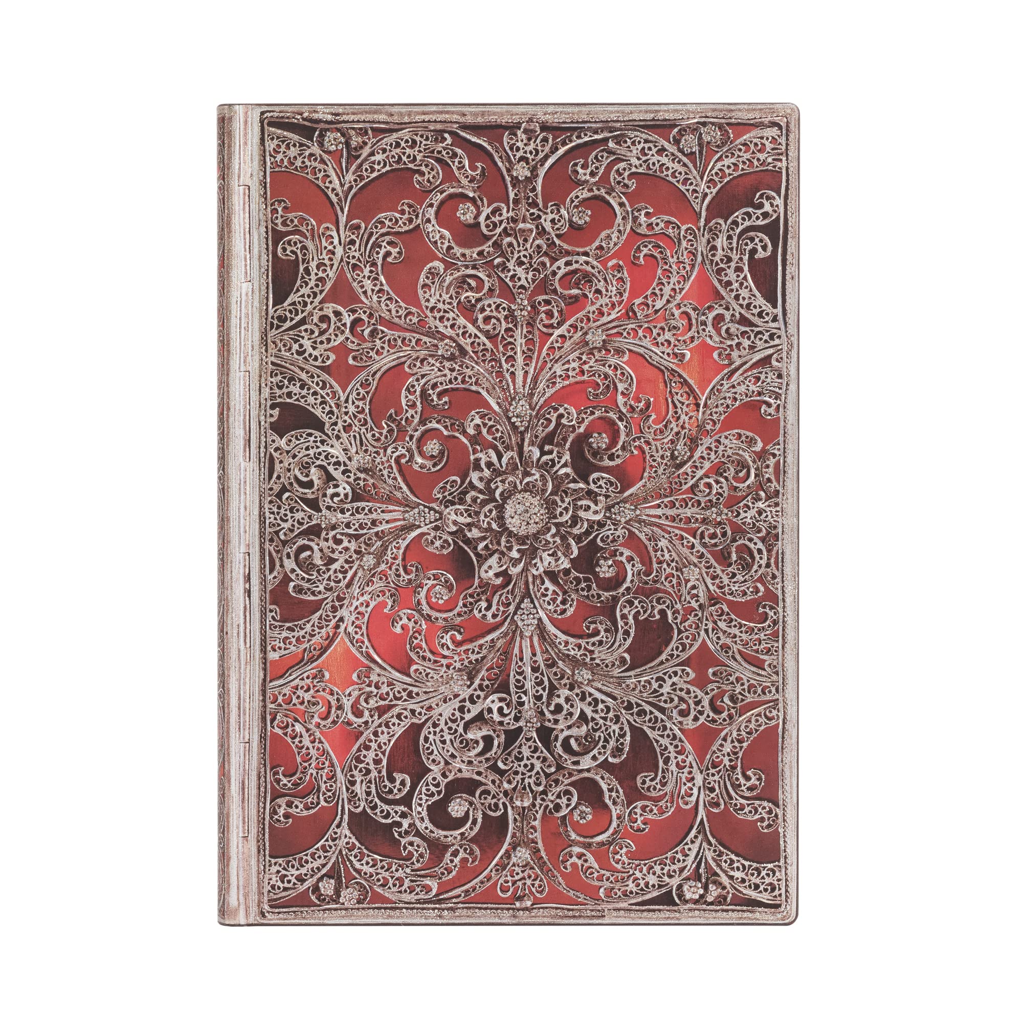 paperblanks-garnet-midi-notizbuch-blanko-softcover-flexi-mit-gummiband image 1