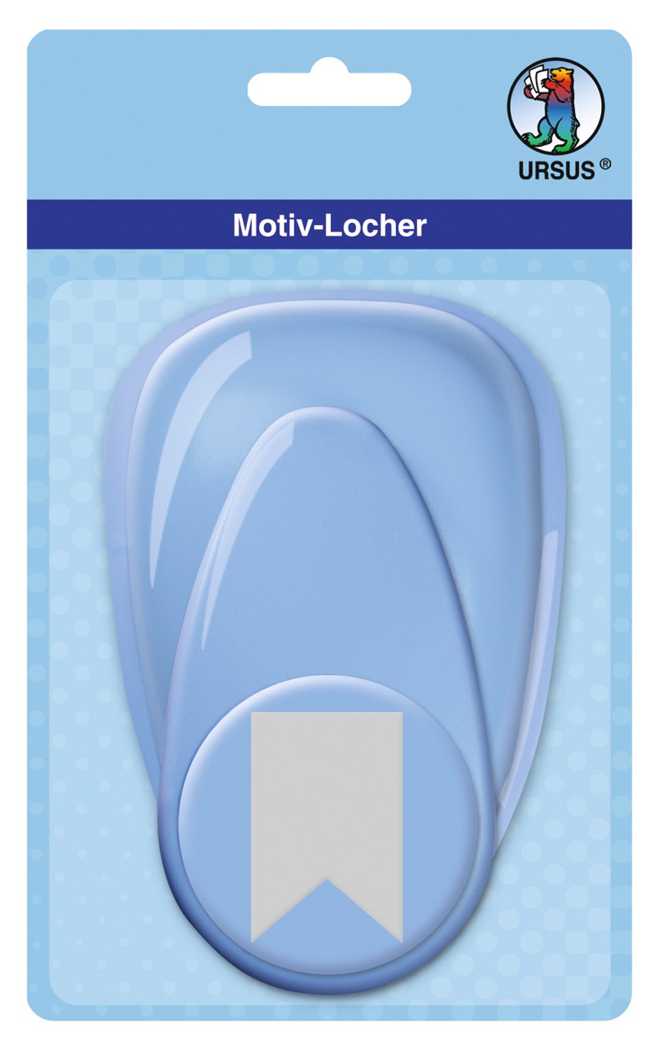 ursus-motivlocher-mit-hebel-maxi-fisch-50-8-mm-blau image 3