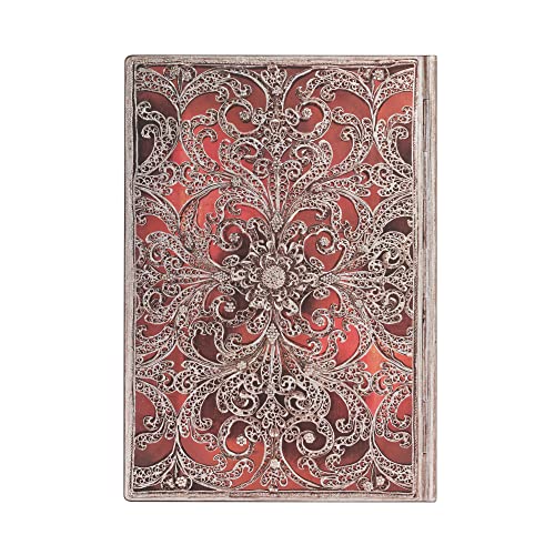 paperblanks-garnet-midi-notizbuch-blanko-softcover-flexi-mit-gummiband image 5