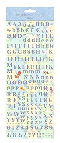 ursus-59700009-flat-sticker-letters-blau-mit-glittereffekt image 2